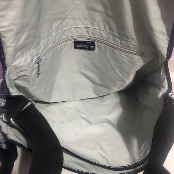 Vintage Kipling Messenger Bag in Navy - Picture 6 of 6